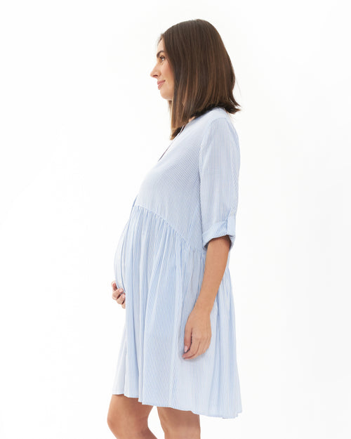 Sam Stripe Dress - Yo Mama Maternity