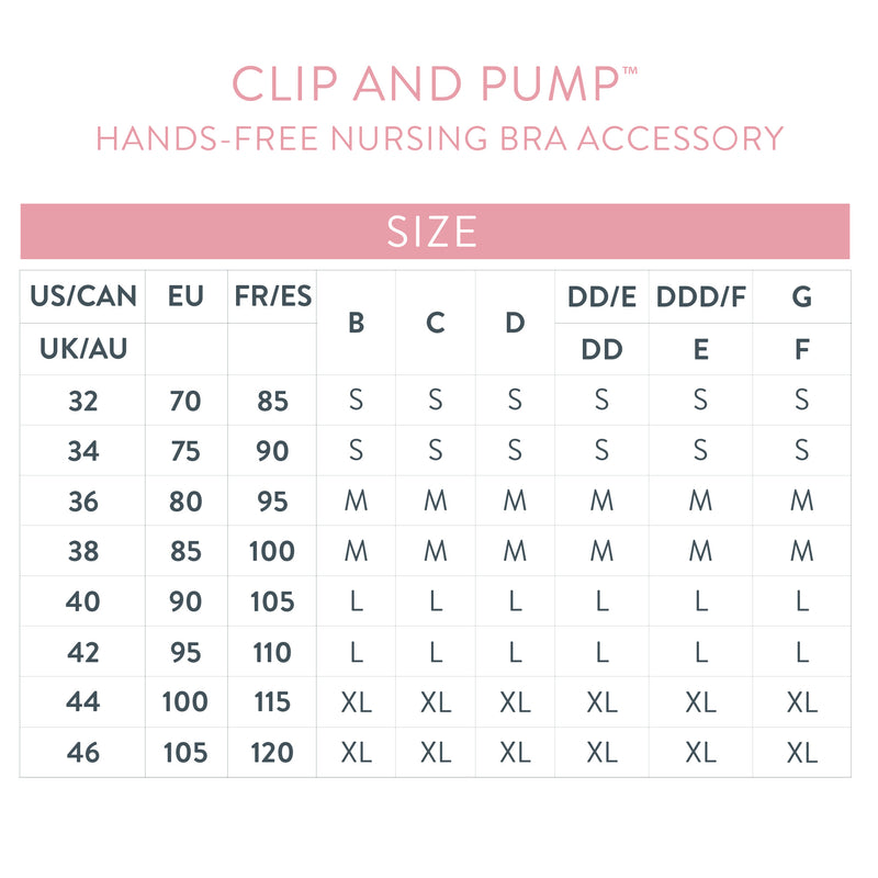Clip & Pump Hands-Free Nursing Bra - Nursing & Maternity Clothes