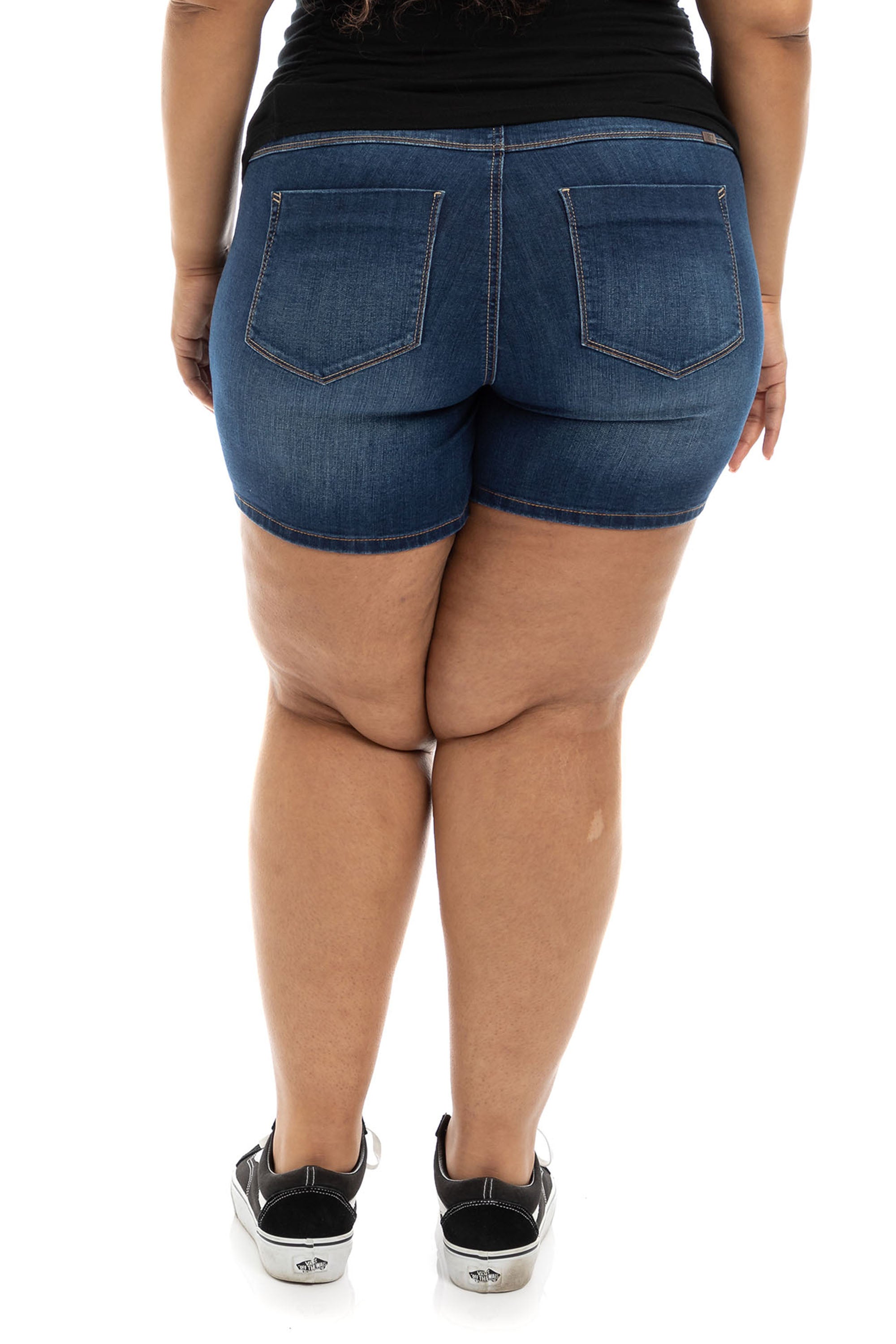 Overbump Plus Size Denim Short - Yo Mama Maternity