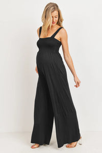 Square Neck Smocked Jumper - Yo Mama Maternity