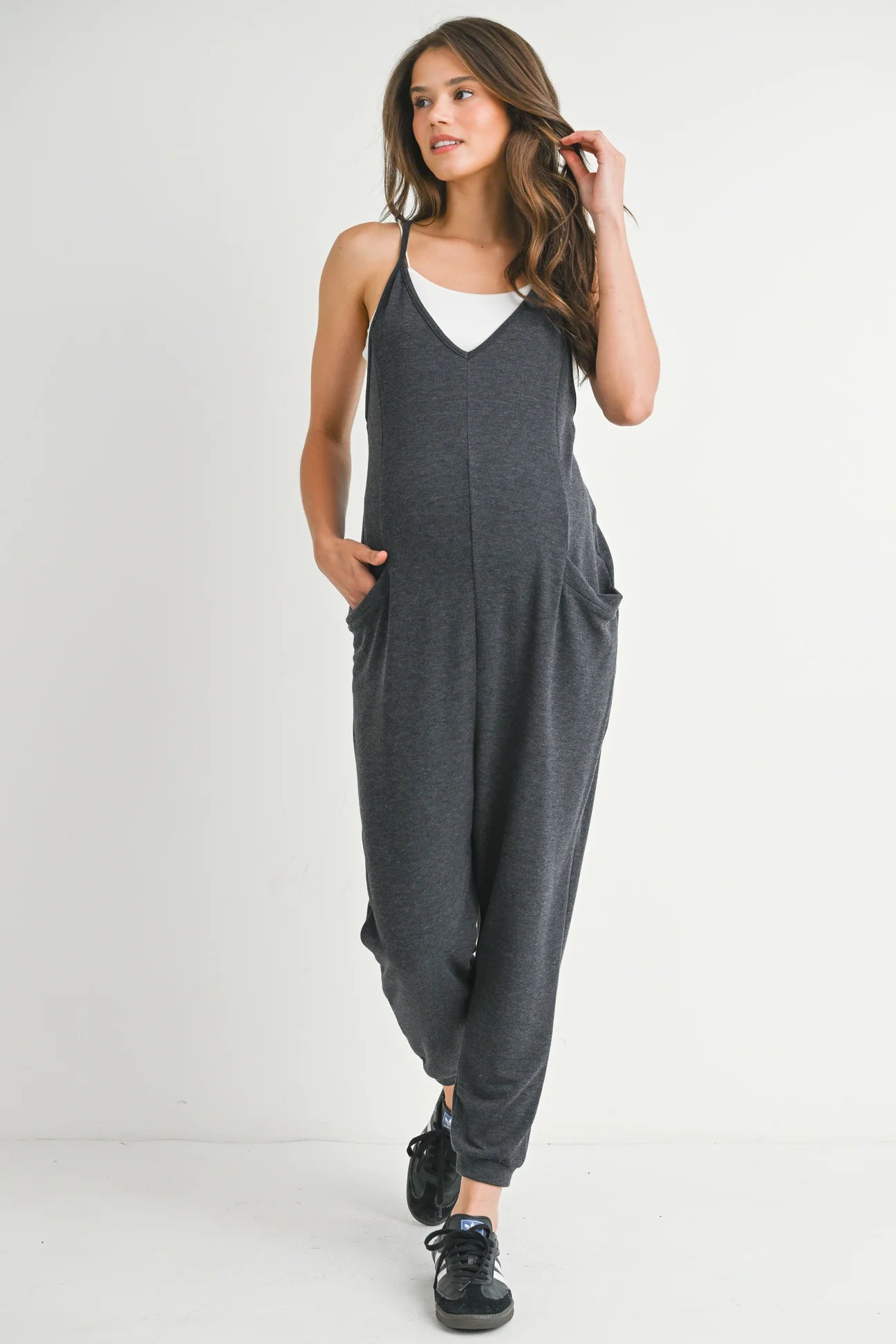 Brook Spaghetti Strap Jumper - Yo Mama Maternity
