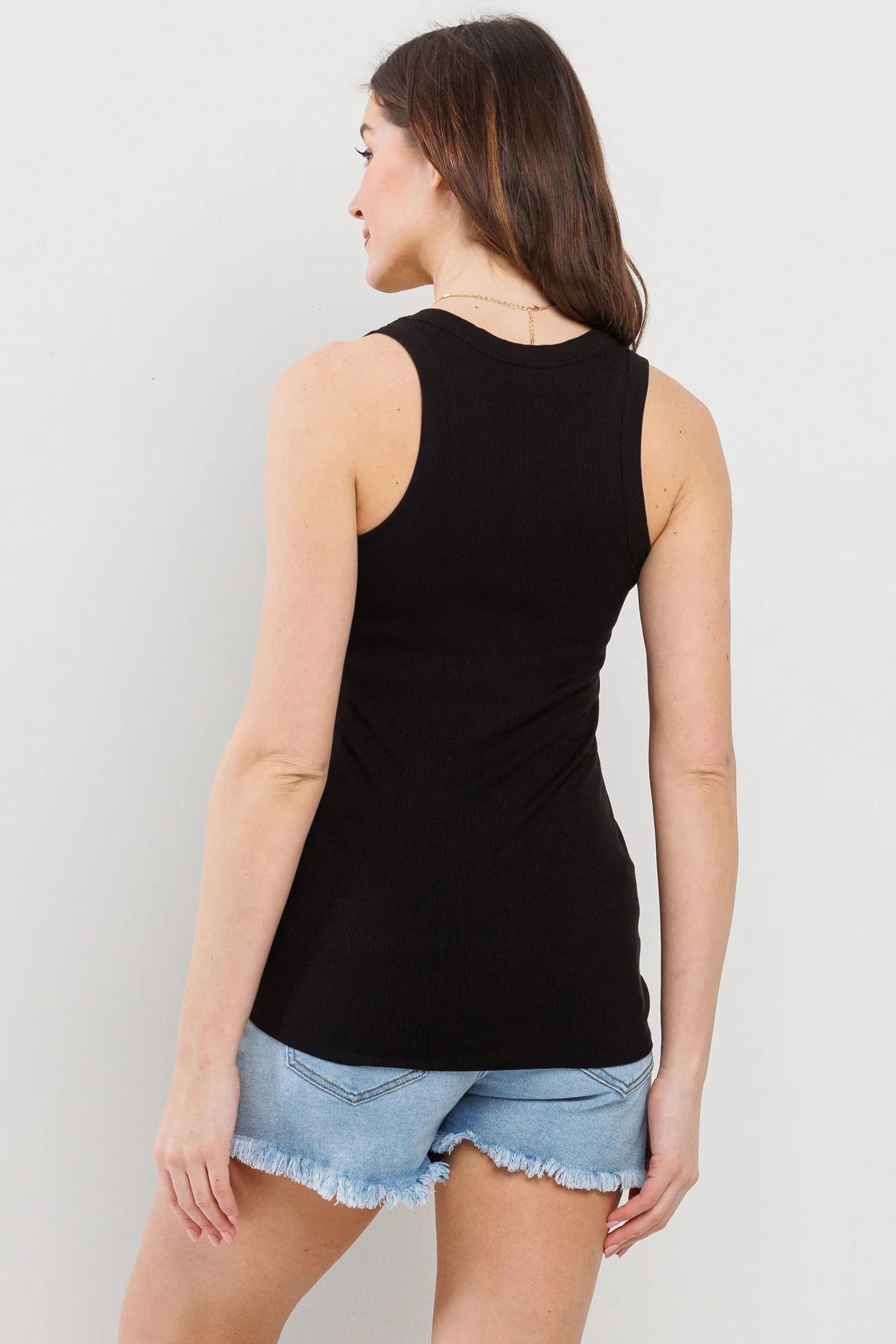Scoop Neck Basic Tank - Yo Mama Maternity