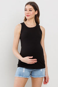 Scoop Neck Basic Tank - Yo Mama Maternity