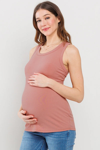 Scoop Neck Basic Tank - Yo Mama Maternity
