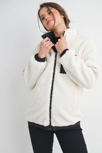 Aspen Short Teddy Fleece - Yo Mama Maternity