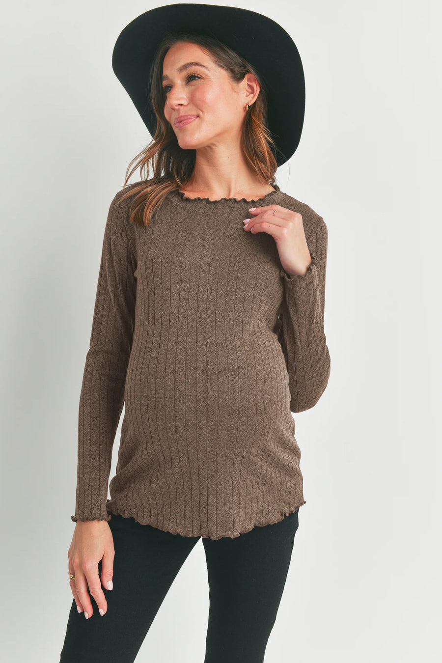 Jessa Wide Rib Top