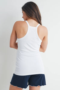 Didi  Ribbed Tank - Yo Mama Maternity
