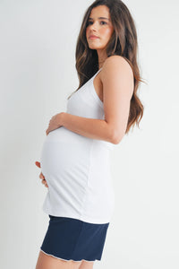 Didi  Ribbed Tank - Yo Mama Maternity