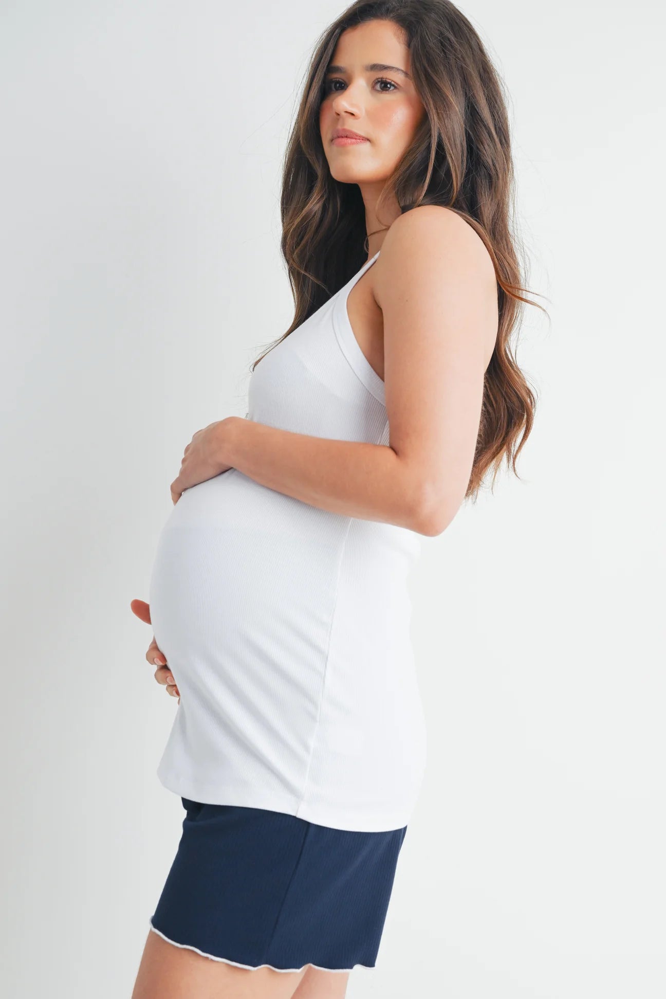 Didi  Ribbed Tank - Yo Mama Maternity