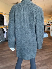 Open Cardigan w/ Front Pockets - Yo Mama Maternity