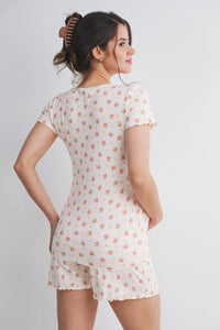Becky Floral Lounge Set - Yo Mama Maternity