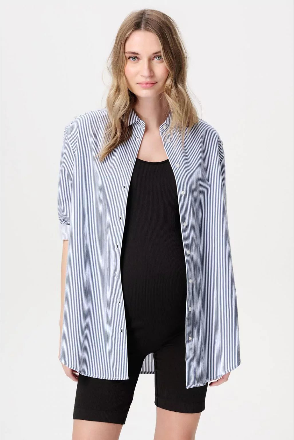 Arles Mini Stripe Blouse - Yo Mama Maternity