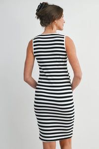 Taryn Striped Tank Dress - Yo Mama Maternity