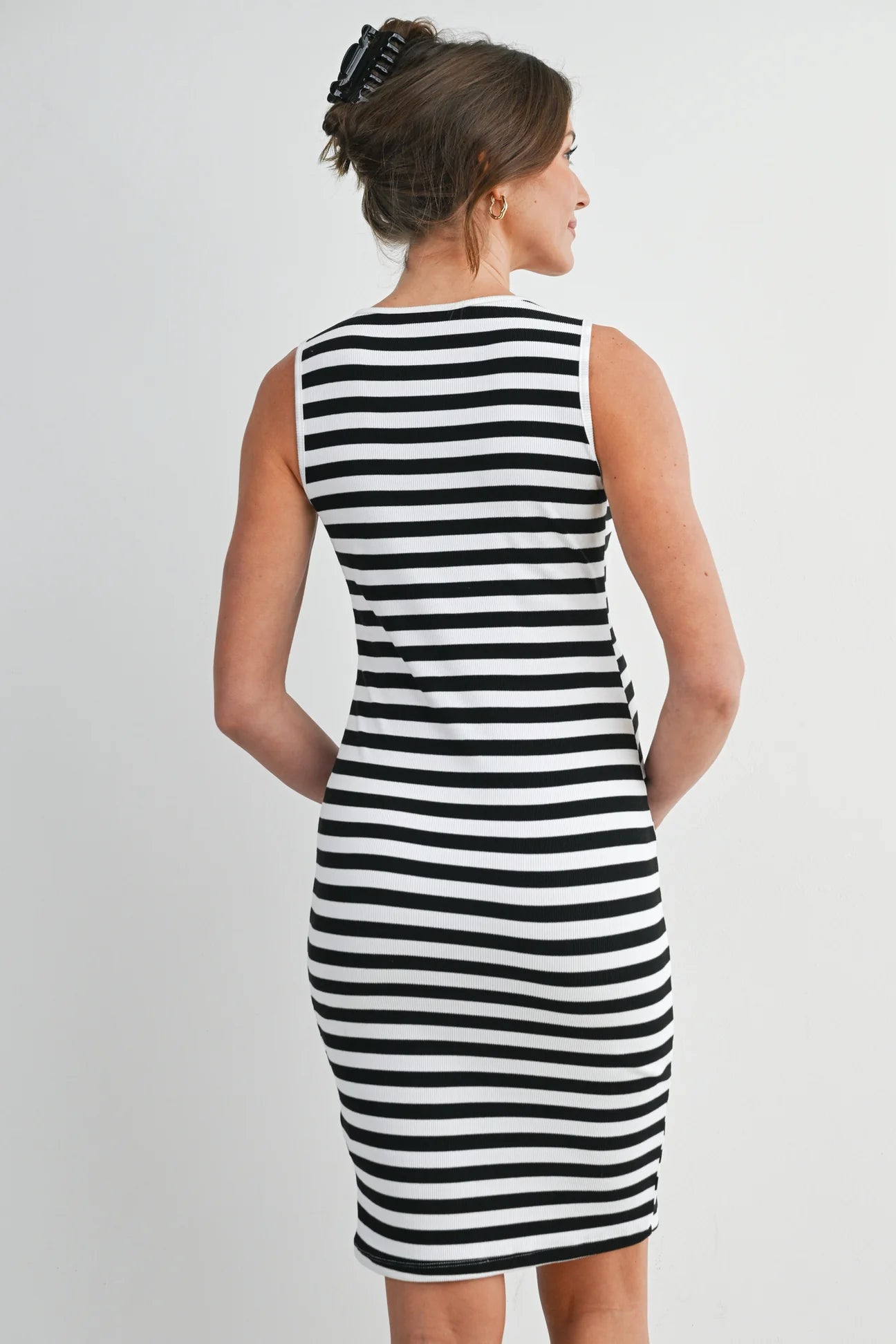 Taryn Striped Tank Dress - Yo Mama Maternity