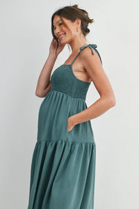 Tayla Tiered Smock Top Dress - Yo Mama Maternity