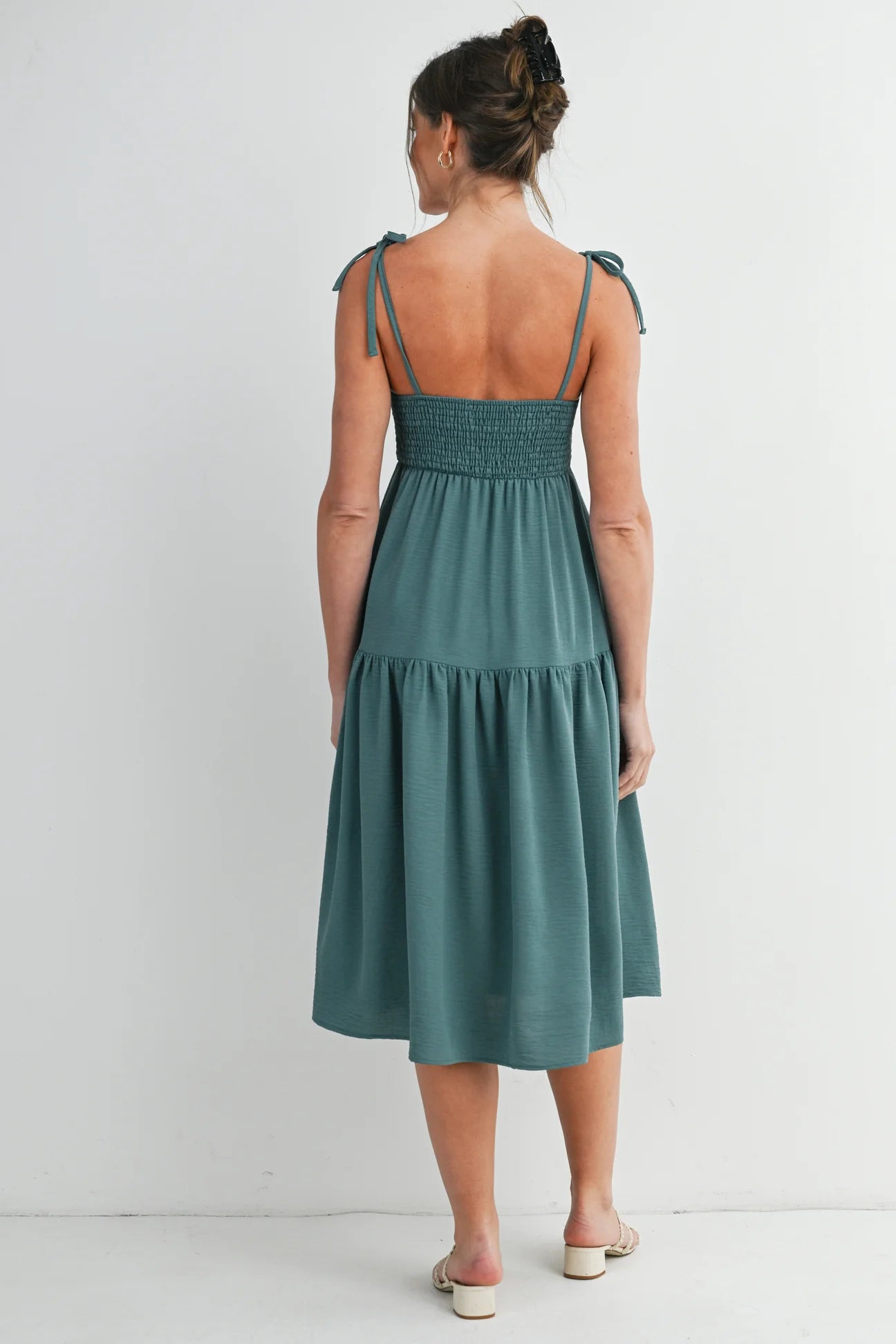 Tayla Tiered Smock Top Dress - Yo Mama Maternity