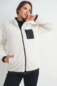 Aspen Short Teddy Fleece - Yo Mama Maternity