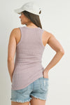 Mandy Ribbed Scoop Neck Tank