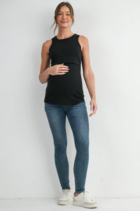 Bobbi Ribbed Nursing Tank - Yo Mama Maternity