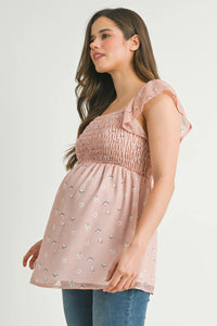 Vivian Floral Blouse - Yo Mama Maternity