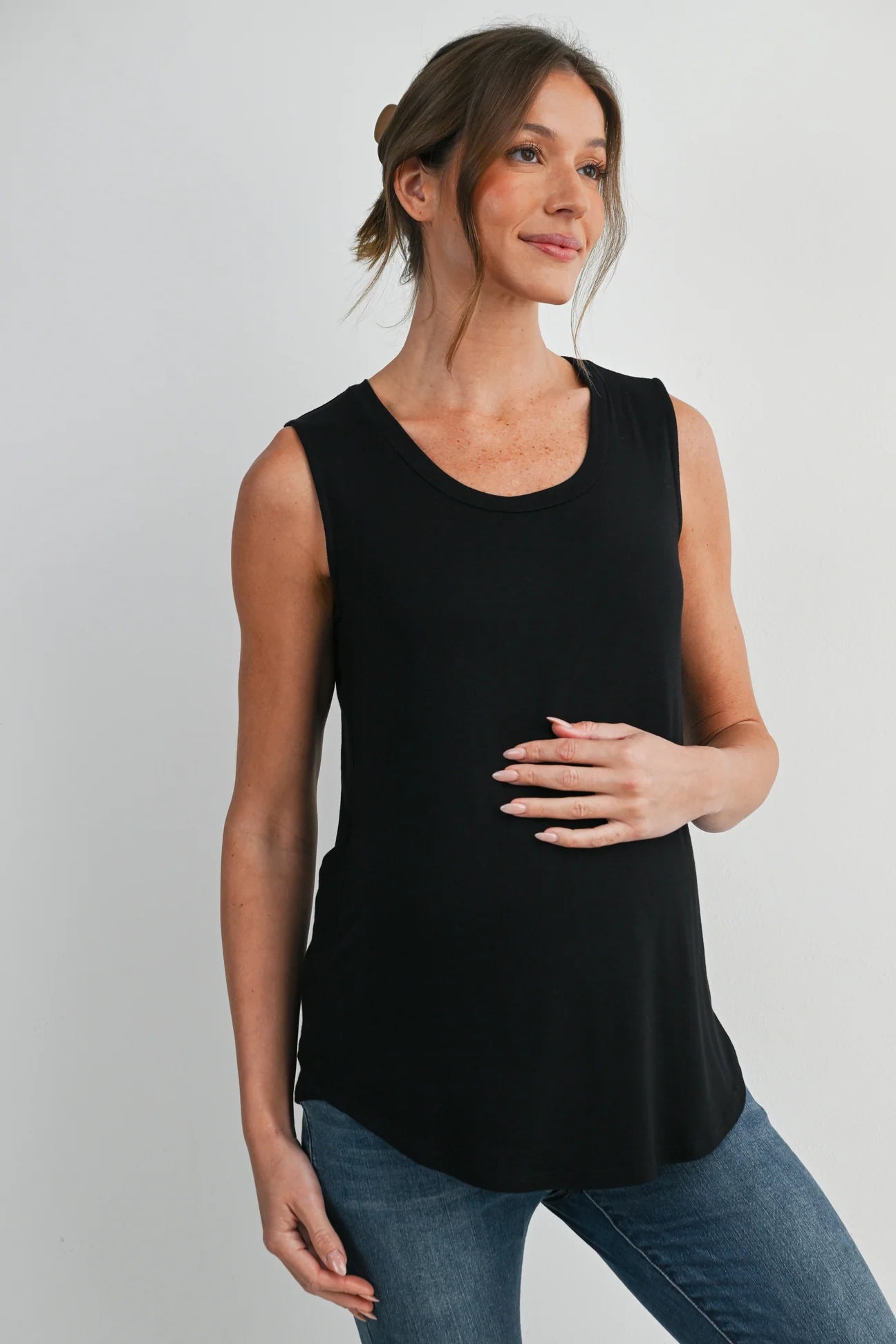 Leah Layered Tank - Yo Mama Maternity