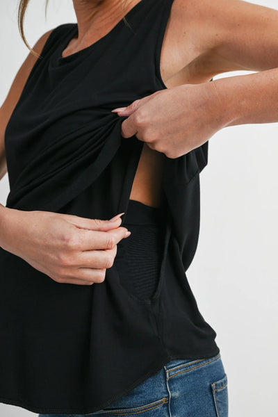 Leah Layered Tank - Yo Mama Maternity