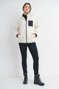 Aspen Short Teddy Fleece - Yo Mama Maternity