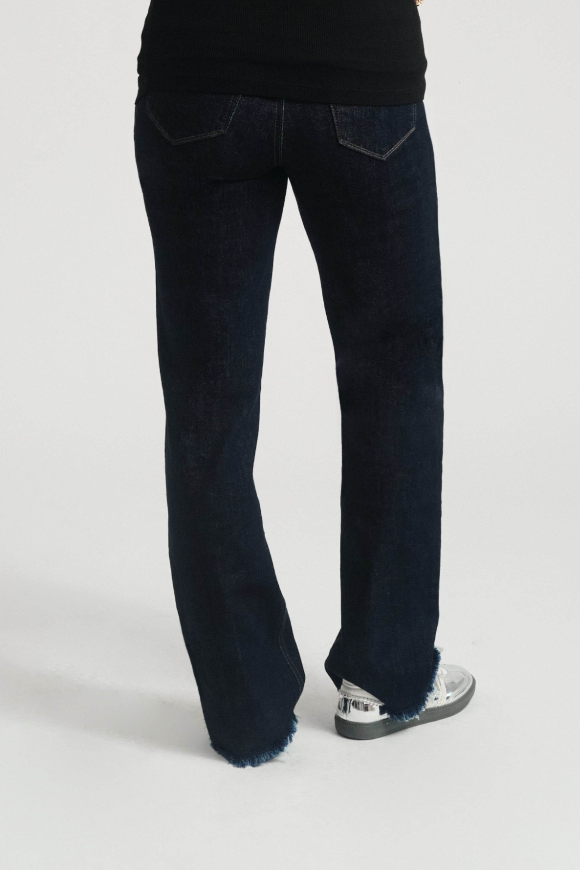 Over Bump Relaxed Straight Leg Jeans - Yo Mama Maternity