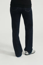 Over Bump Relaxed Straight Leg Jeans