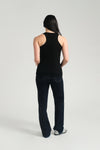 Over Bump Relaxed Straight Leg Jeans