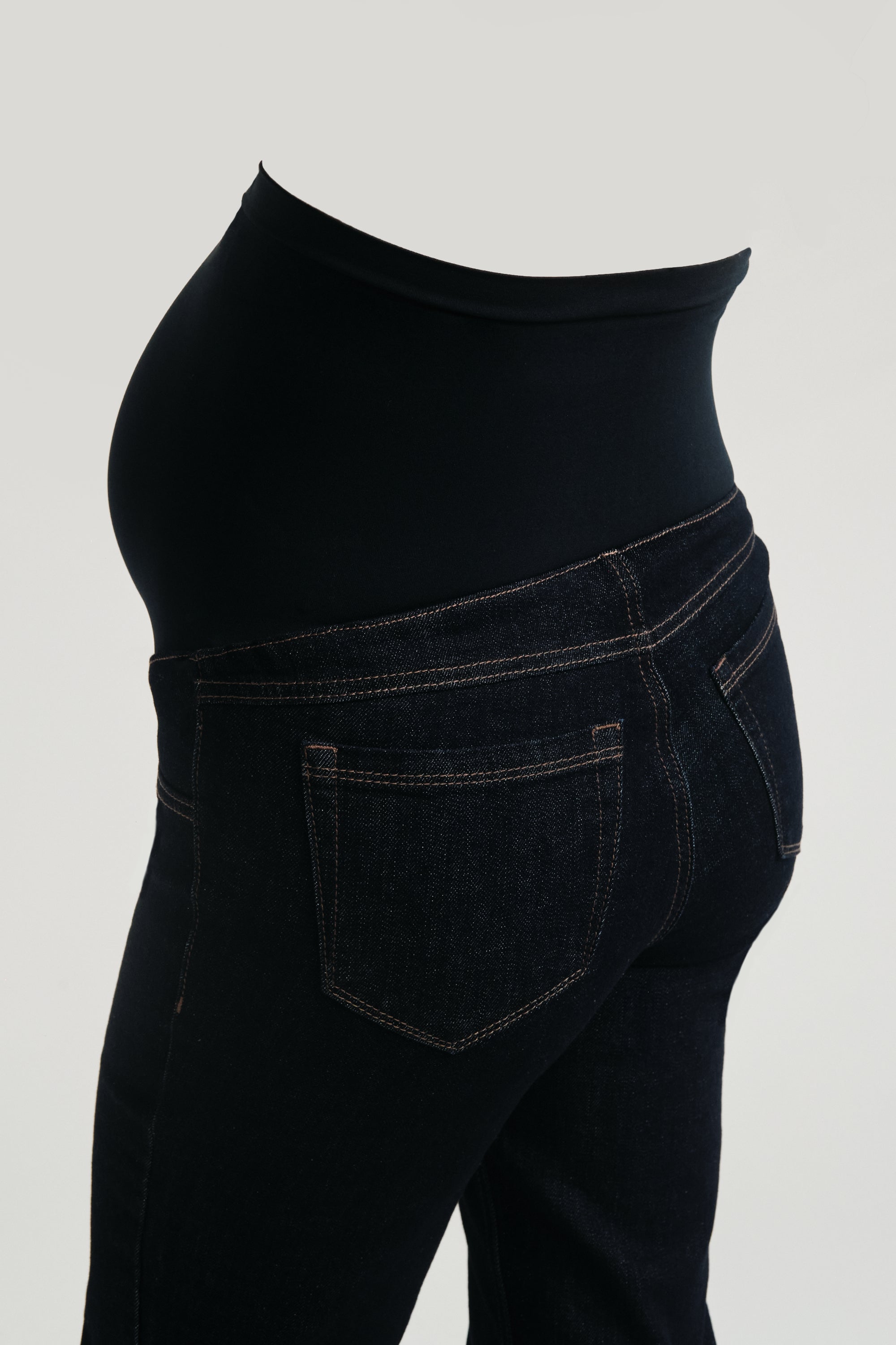 Over Bump Relaxed Straight Leg Jeans - Yo Mama Maternity
