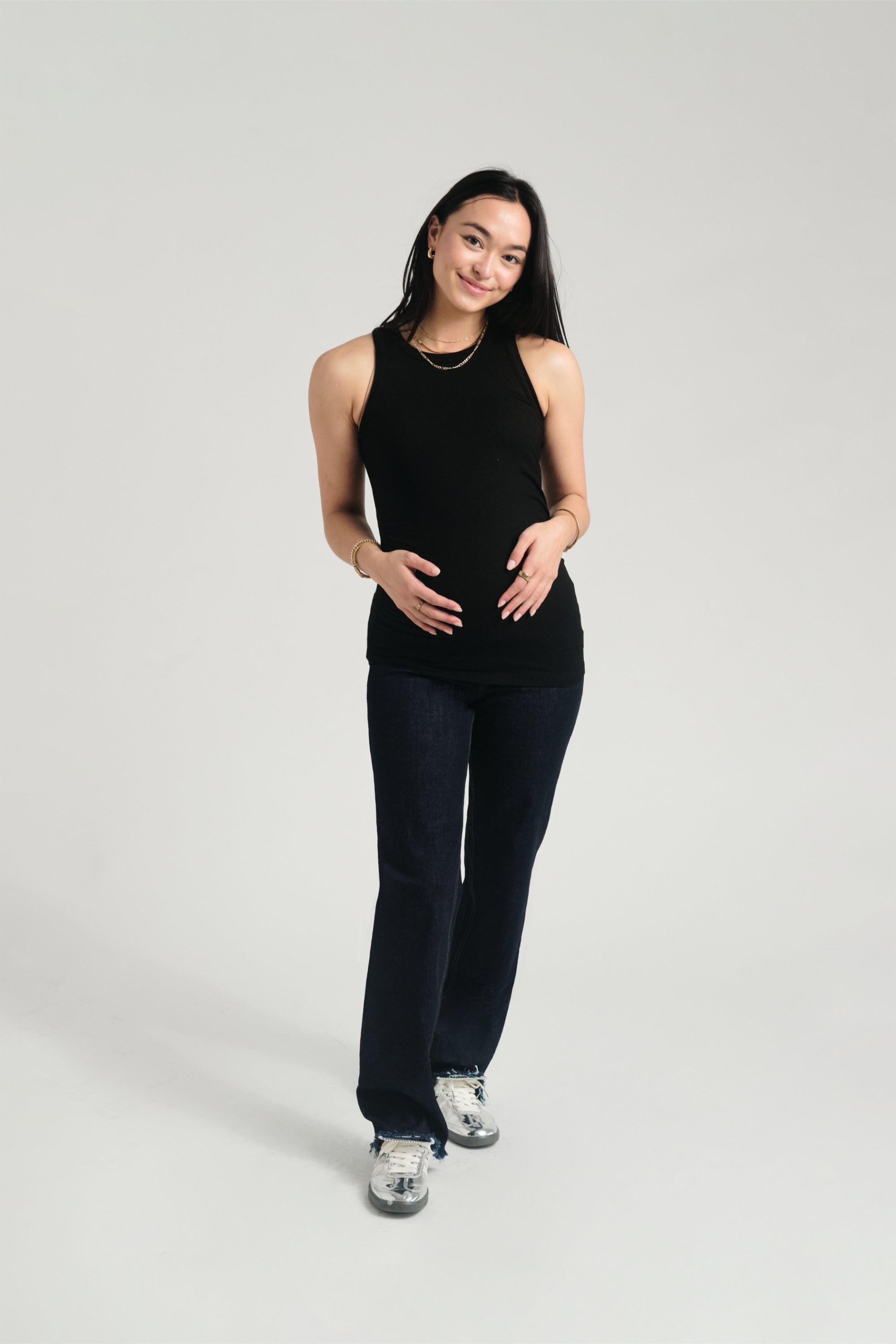 Over Bump Relaxed Straight Leg Jeans - Yo Mama Maternity