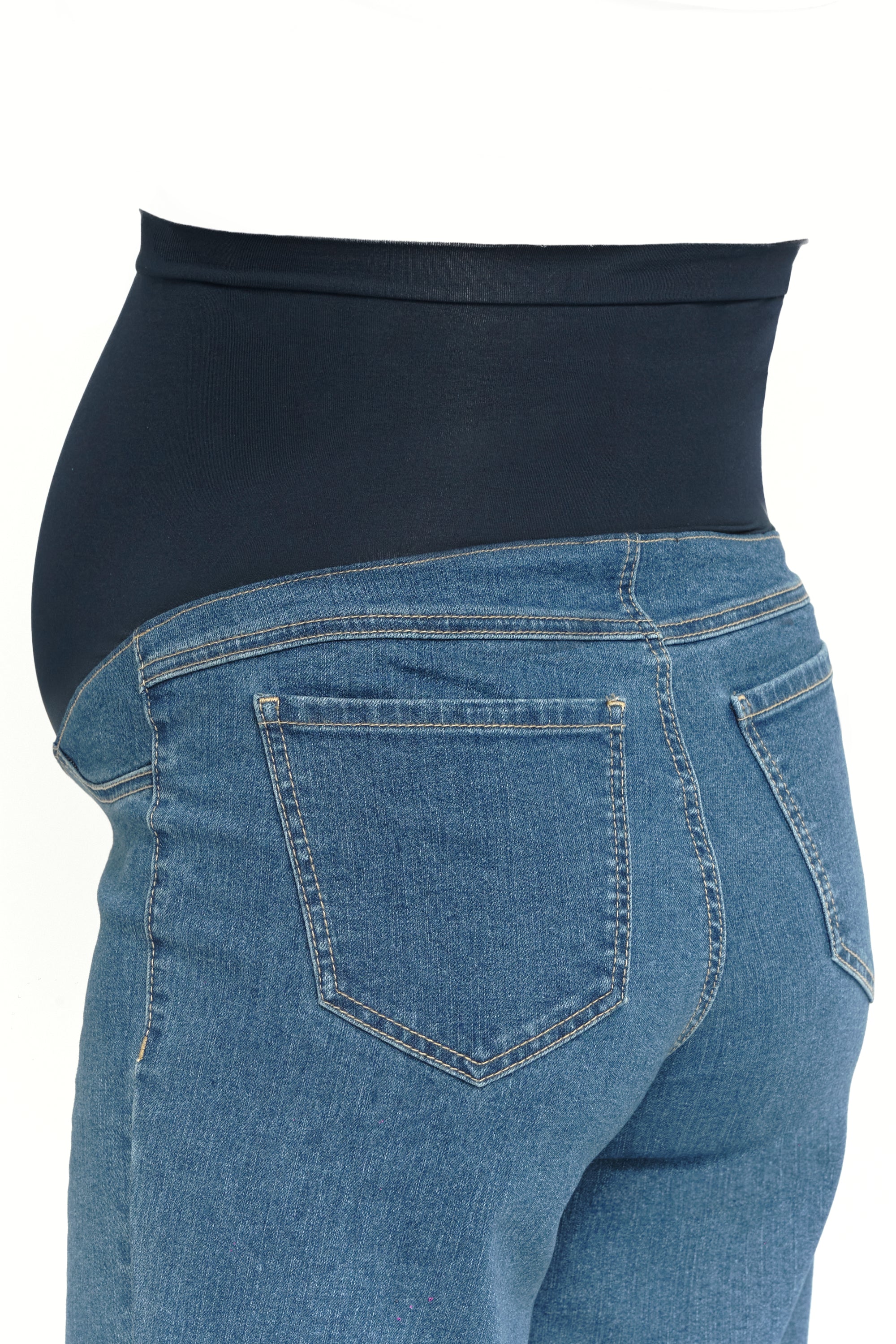 Baggy Straight Leg Denim - Yo Mama Maternity