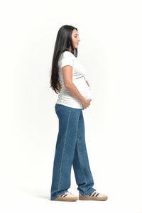 Baggy Straight Leg Denim - Yo Mama Maternity