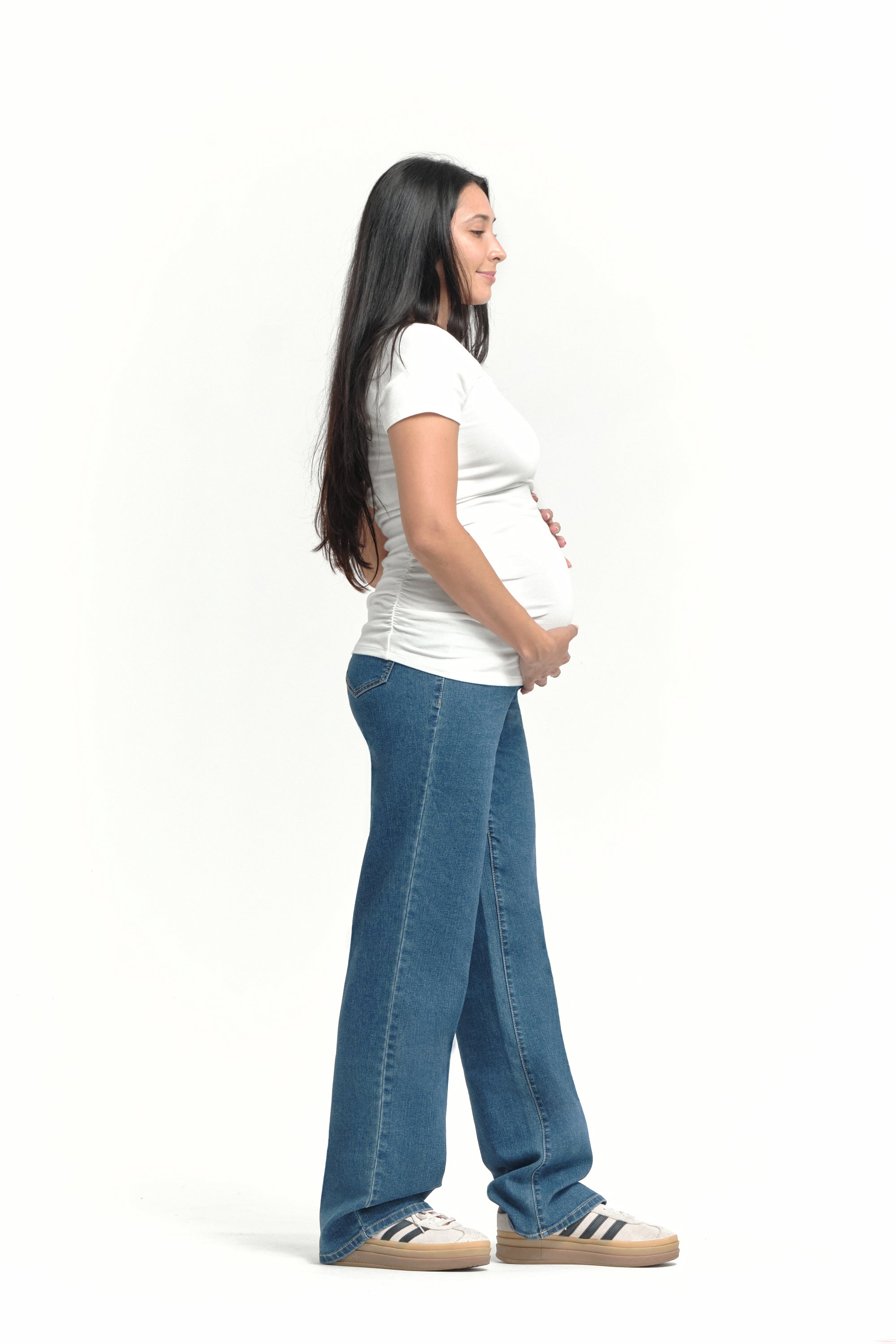 Baggy Straight Leg Denim - Yo Mama Maternity