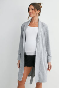 Natalie Belted Robe - Yo Mama Maternity