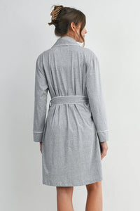 Natalie Belted Robe - Yo Mama Maternity