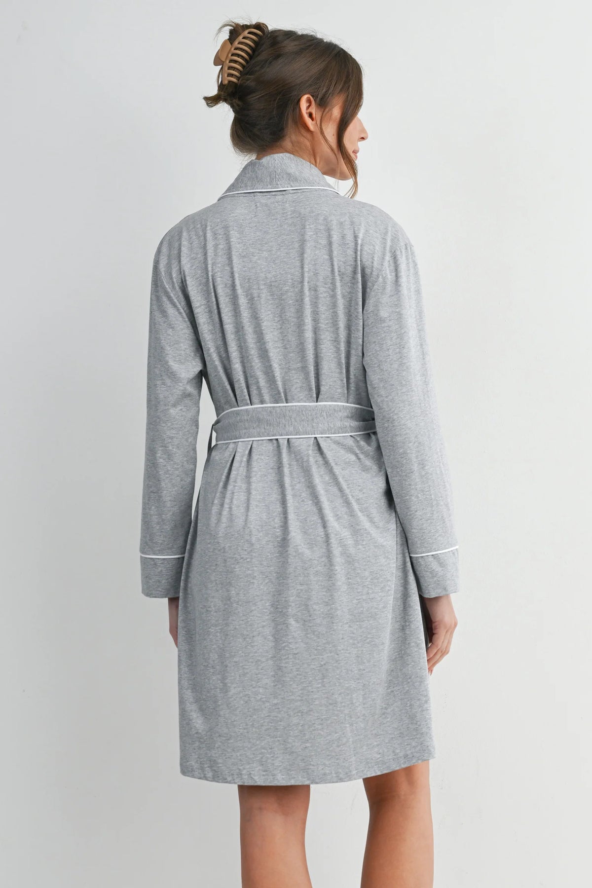 Natalie Belted Robe - Yo Mama Maternity