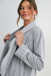 Natalie Belted Robe - Yo Mama Maternity