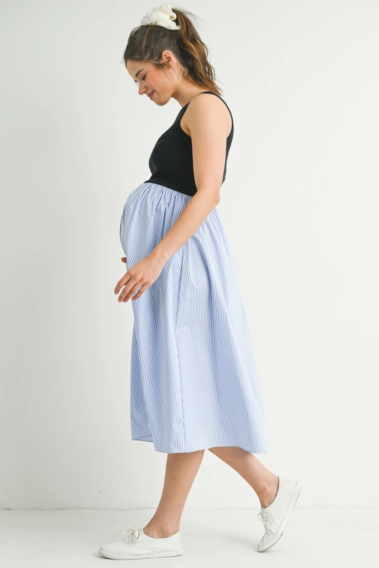 Gabby Colourblock Dress - Yo Mama Maternity