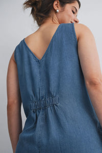 Cher Denim Jumper - Yo Mama Maternity