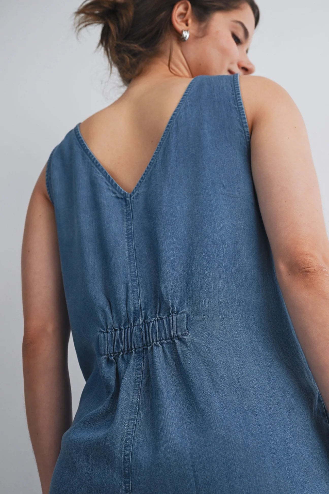 Cher Denim Jumper - Yo Mama Maternity