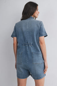 Calli Denim Short Jumper - Yo Mama Maternity