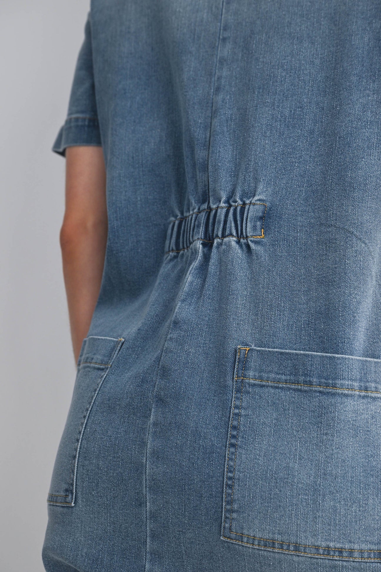 Calli Denim Short Jumper - Yo Mama Maternity