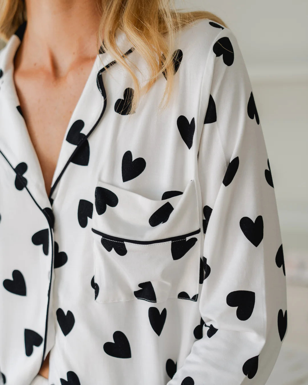 Full Of Hearts PJ Set - Yo Mama Maternity