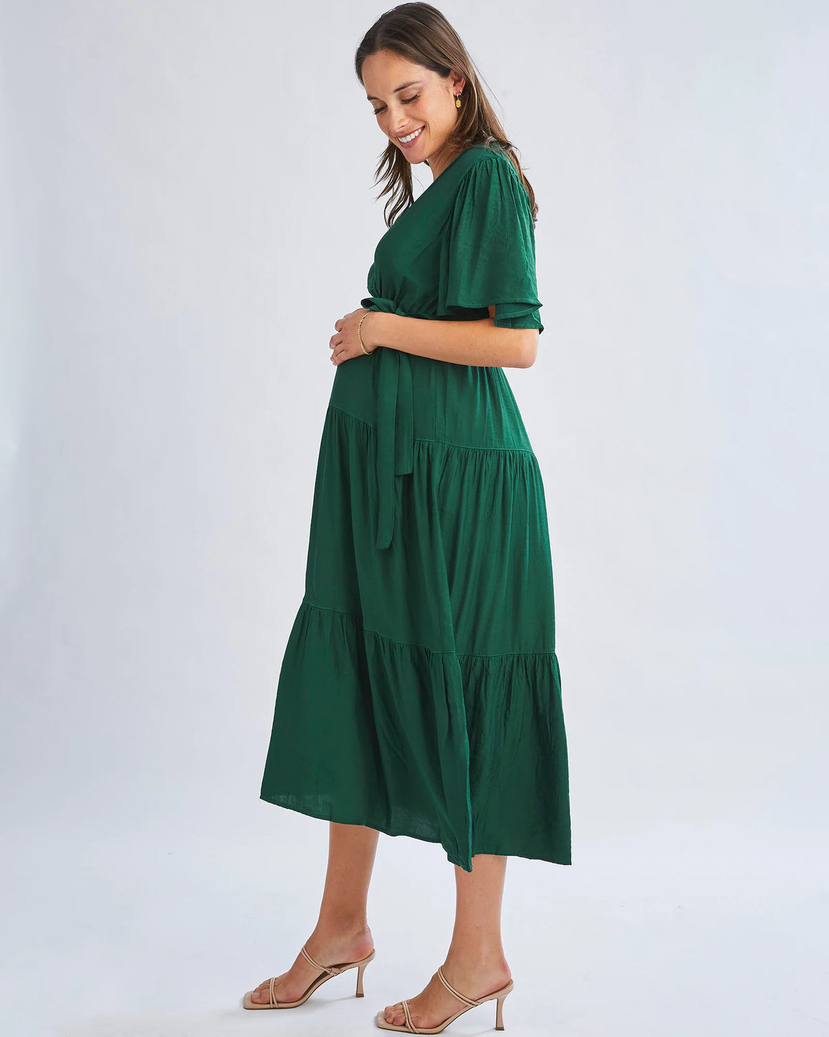 Cara Tiered Maxi Dress - Yo Mama Maternity