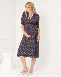 Eve Midi Wrap Dress
