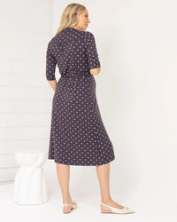 Eve Midi Wrap Dress
