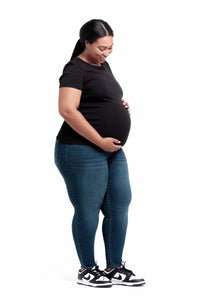 Butter Denim Plus w/ Panel - Yo Mama Maternity