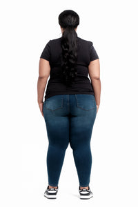 Butter Denim Plus w/ Panel - Yo Mama Maternity